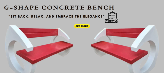 Cement Garden Benches