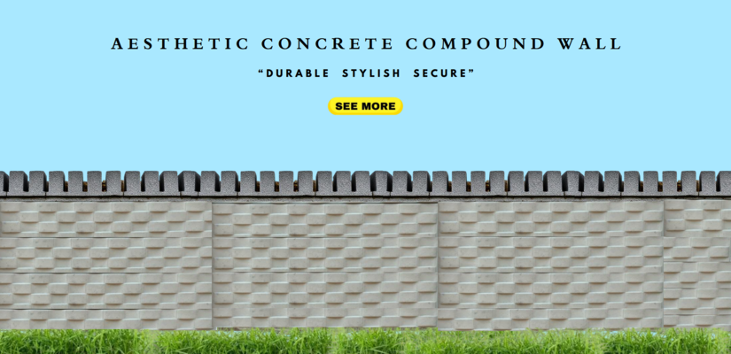 Cement Precast Compound Wall
