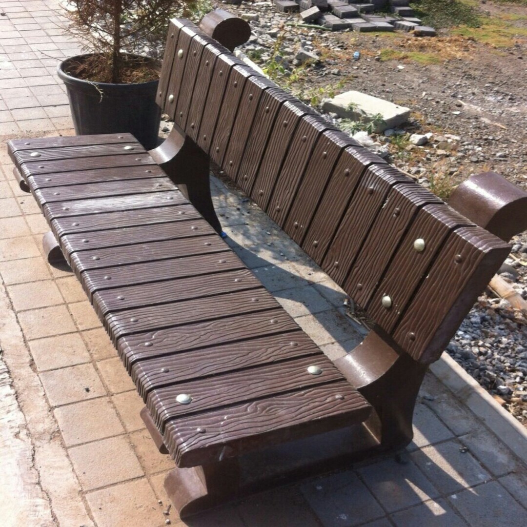 Cement Farmhouse Bench