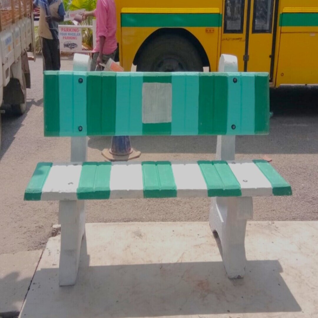 Designer Cement Bench